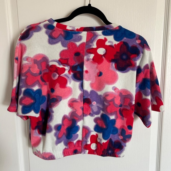 Juicy Couture Crop top Women's Crew neck Size L - Picture 4 of 11